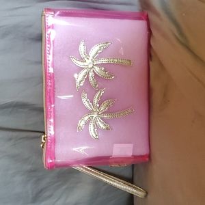 Lilly Pulitzer jelly pouch pink shandy